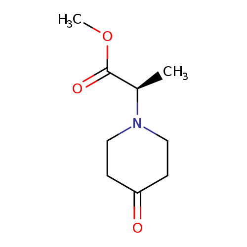 methyl (2R)-2-(4-oxopiperidin-1-yl)propanoate
