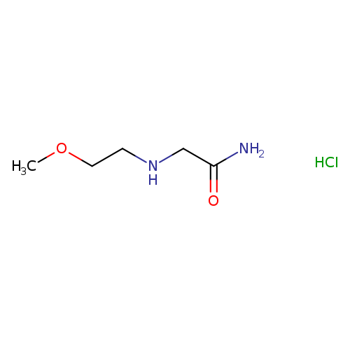 2-[(2-Methoxyethyl)amino]acetamide hydrochloride