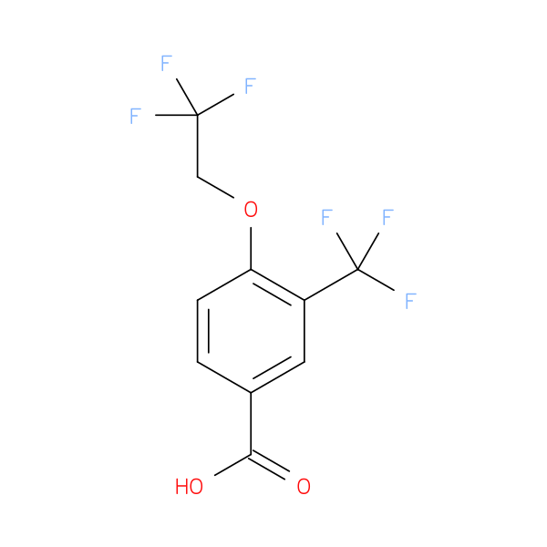 4-(2,2,2-Trifluoro-ethoxy)-3-trifluoromethyl-benzoic acid