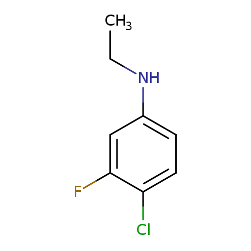 4-chloro-N-ethyl-3-fluoroaniline