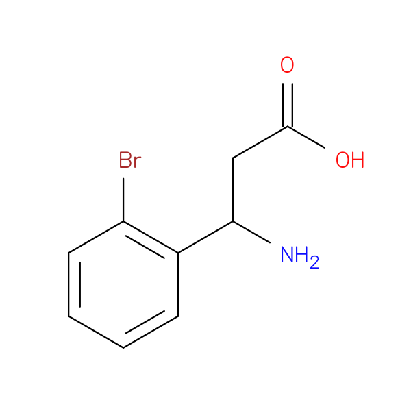 3-Amino-3-(2-bromophenyl)propanoic acid