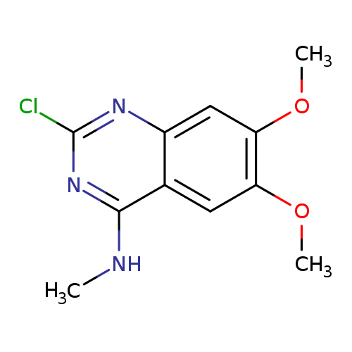 2-Chloro-6,7-dimethoxy-N-methylquinazolin-4-amine