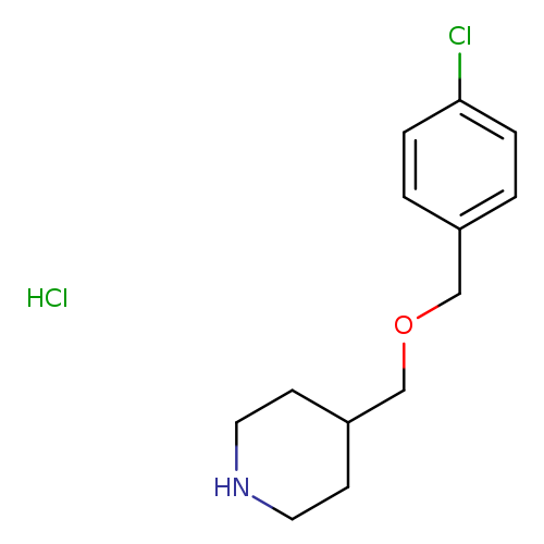 4-(((4-Chlorobenzyl)oxy)methyl)piperidine hydrochloride