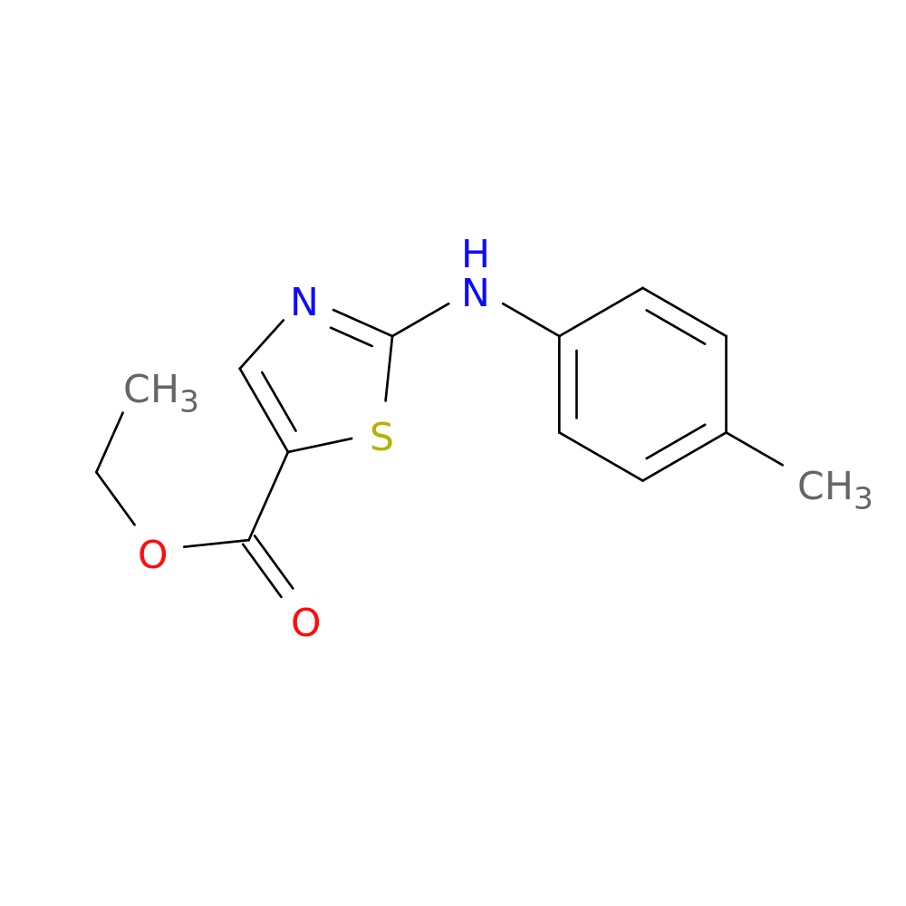 ethyl 2-[(4-methylphenyl)amino]-1,3-thiazole-5-carboxylate