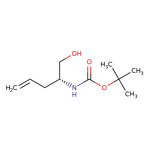 Carbamic acid, N-[(1R)-1-(hydroxymethyl)-3-buten-1-yl]-, 1,1-dimethylethyl ester