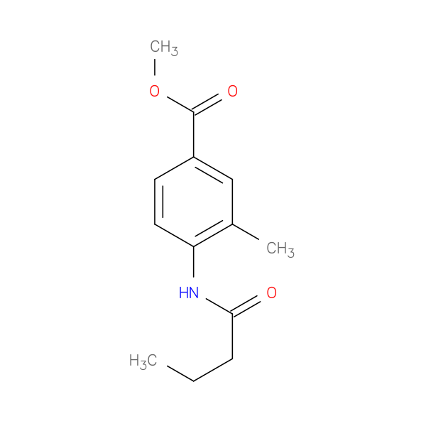 Methyl 4-butyramido-3-methylbenzoate