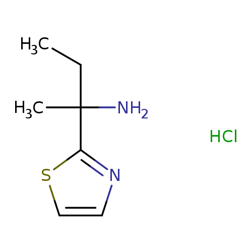 2-(Thiazol-2-yl)butan-2-amine hydrochloride