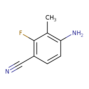 Benzonitrile, 4-amino-2-fluoro-3-methyl- (9CI)