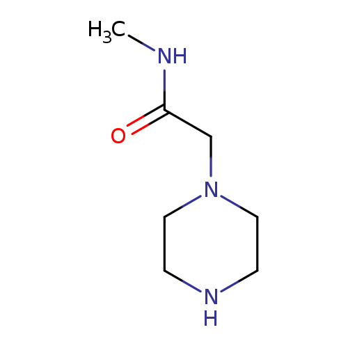 N-Methyl-2-piperazin-1-ylacetamide