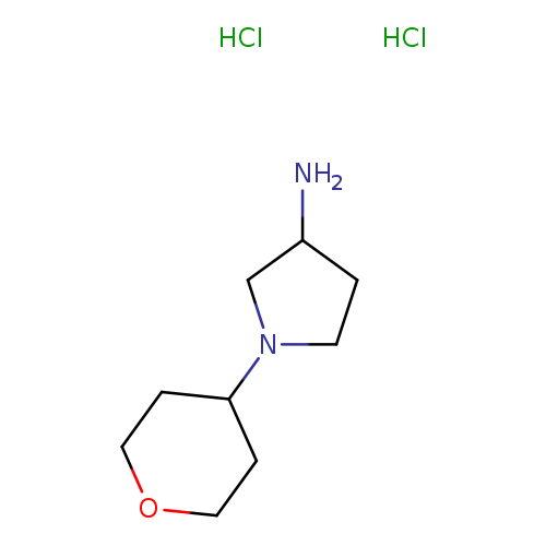 1-(TETRAHYDRO-2H-PYRAN-4-YL)PYRROLIDIN-3-AMINE DIHYDROCHLORIDE