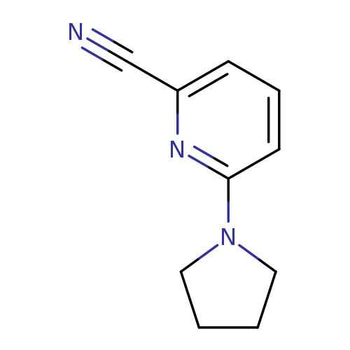 6-Pyrrolidin-1-ylpyridine-2-carbonitrile
