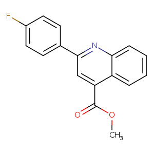 methyl 2-(4-fluorophenyl)-4-quinolinecarboxylate
