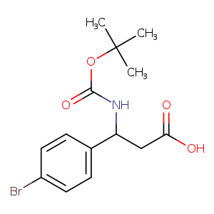 (R,S)-Boc-3-amino-3-(4-bromophenyl)-propionic acid