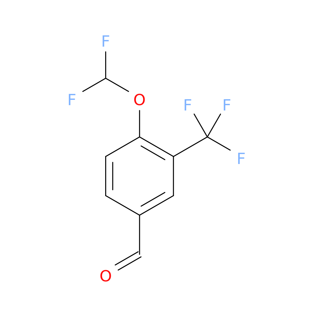 4-(difluoromethoxy)-3-(trifluoromethyl)benzaldehyde