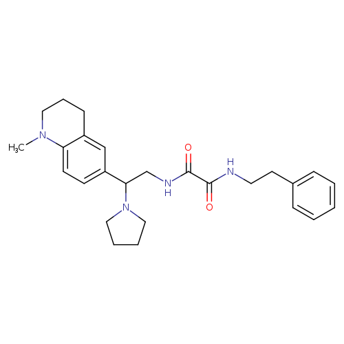 N-[2-(1-methyl-1,2,3,4-tetrahydroquinolin-6-yl)-2-(pyrrolidin-1-yl)ethyl]-N'-(2-phenylethyl)ethanediamide