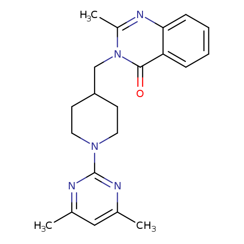3-{[1-(4,6-dimethylpyrimidin-2-yl)piperidin-4-yl]methyl}-2-methyl-3,4-dihydroquinazolin-4-one