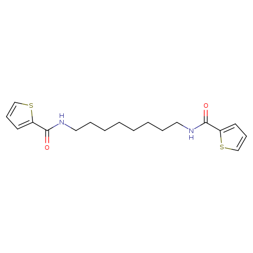 N-{8-[(2-thienylcarbonyl)amino]octyl}-2-thiophenecarboxamide