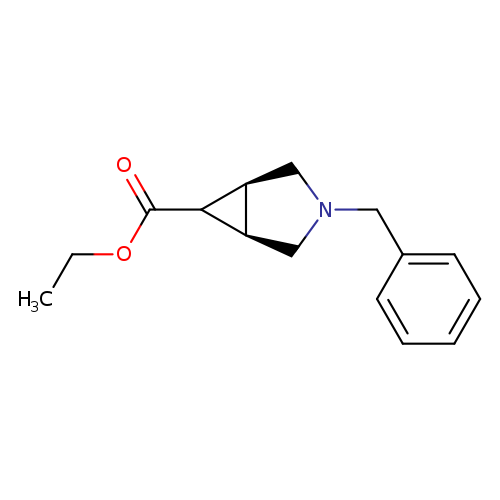 3-Azabicyclo[3.1.0]hexane-6-carboxylic acid, 3-(phenylmethyl)-, ethylester, (1a,5a,6a)-
