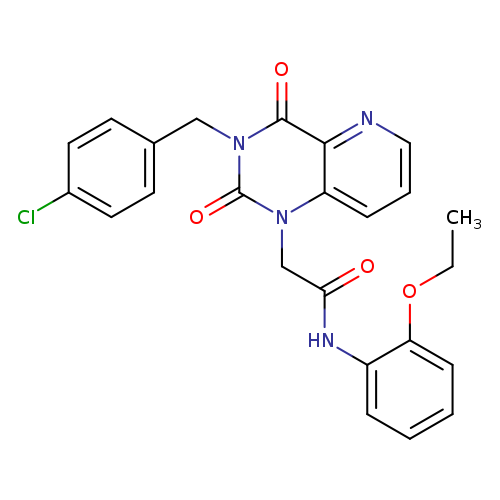 2-{3-[(4-chlorophenyl)methyl]-2,4-dioxo-1H,2H,3H,4H-pyrido[3,2-d]pyrimidin-1-yl}-N-(2-ethoxyphenyl)acetamide