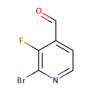 4-Pyridinecarboxaldehyde, 2-bromo-3-fluoro-