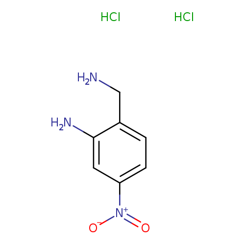 2-(aminomethyl)-5-nitroanilinedihydrochloride