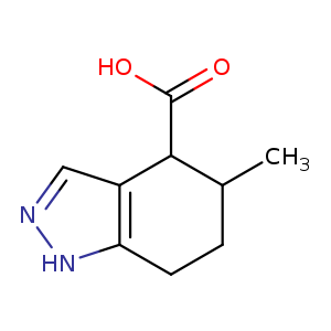 5-methyl-4,5,6,7-tetrahydro-2H-indazole-4-carboxylicacid