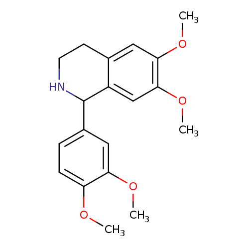 1-(3,4-Dimethoxyphenyl)-6,7-dimethoxy-1,2,3,4-tetrahydroisoquinoline