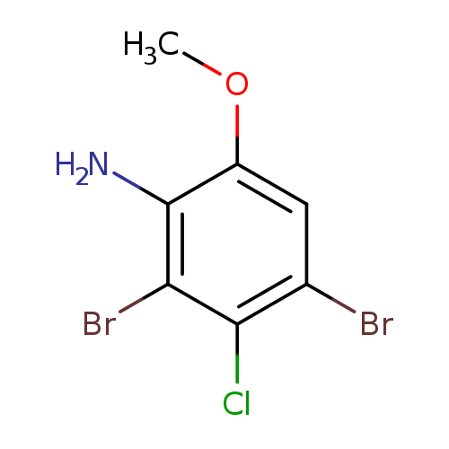 2,4-Dibromo-3-chloro-6-methoxyaniline