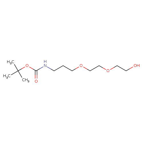 tert-Butyl N-{3-[2-(2-hydroxyethoxy)ethoxy]propyl}carbamate