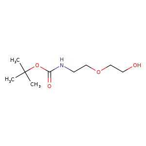Carbamic acid, N-[2-(2-hydroxyethoxy)ethyl]-, 1,1-dimethylethyl ester