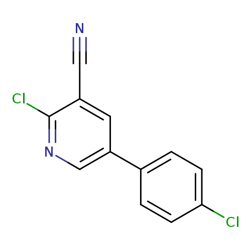 2-Chloro-5-(4-chlorophenyl)nicotinonitrile