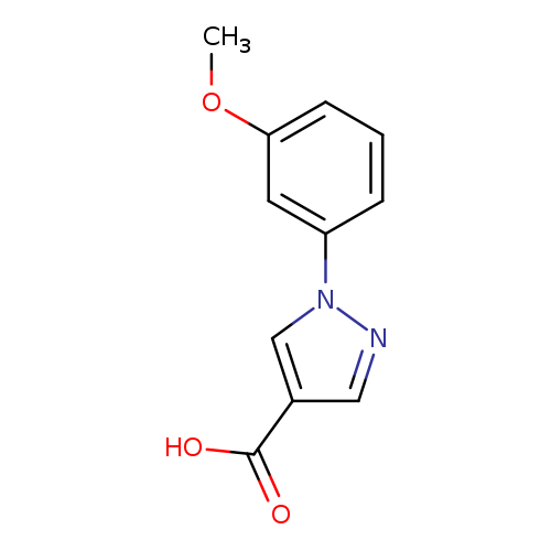 1-(3-Methoxyphenyl)-1H-pyrazole-4-carboxylic acid