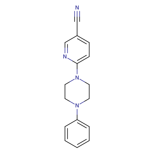 6-(4-Phenylpiperazin-1-yl)pyridine-3-carbonitrile