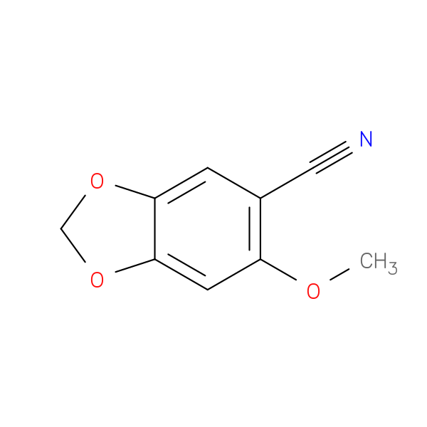 6-methoxy-1,3-dioxaindane-5-carbonitrile