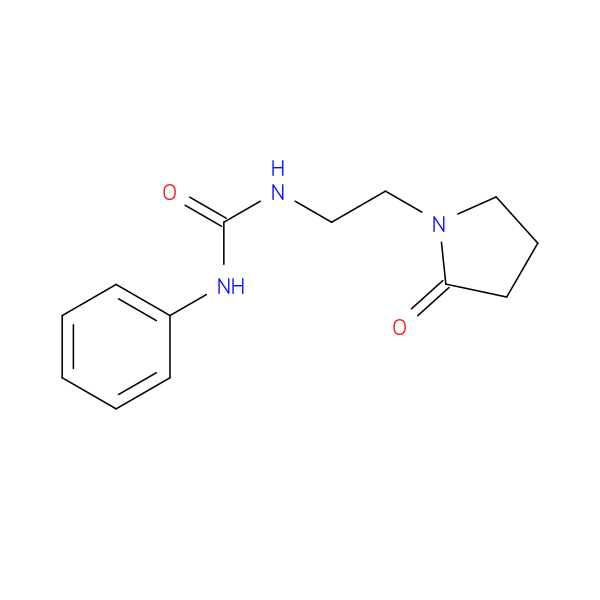 3-[2-(2-oxopyrrolidin-1-yl)ethyl]-1-phenylurea