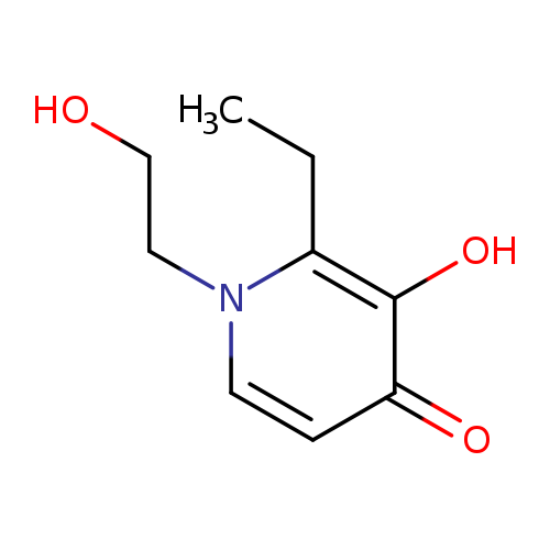 4(1H)-Pyridinone, 2-ethyl-3-hydroxy-1-(2-hydroxyethyl)-