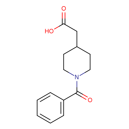 1-Benzoyl-4-piperidineacetic acid