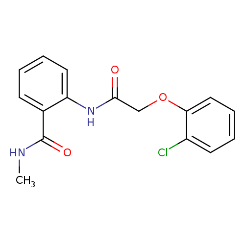 2-{[(2-chlorophenoxy)acetyl]amino}-N-methylbenzamide