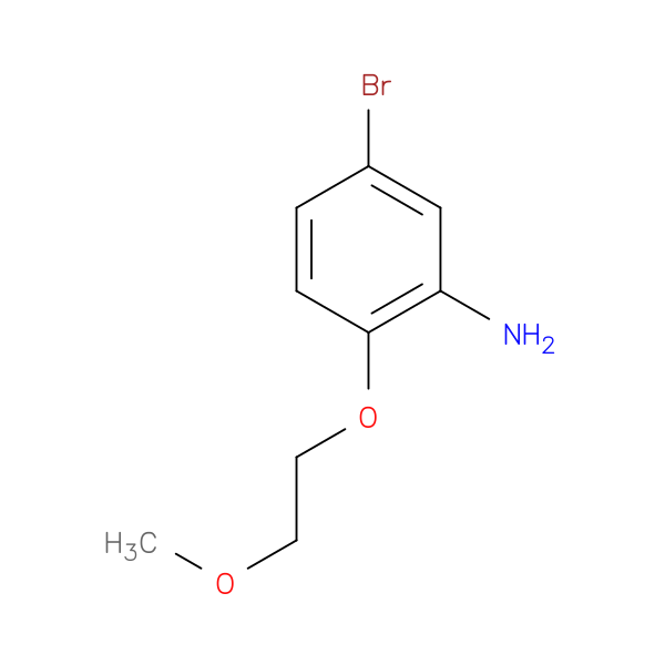 5-Bromo-2-(2-methoxyethoxy)aniline