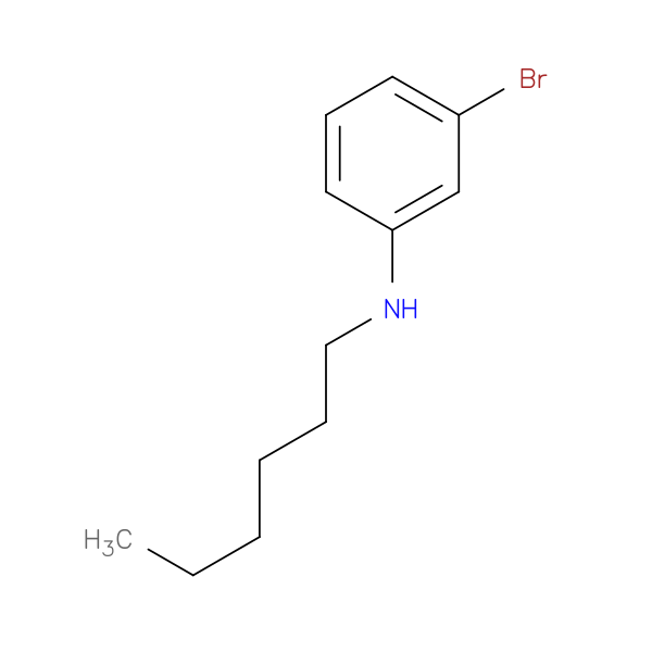 3-bromo-N-hexylaniline