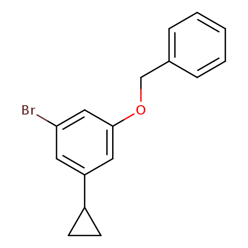 1-(benzyloxy)-3-bromo-5-cyclopropylbenzene