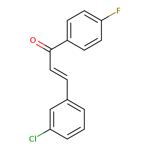 (2E)-3-(3-chlorophenyl)-1-(4-fluorophenyl)prop-2-en-1-one