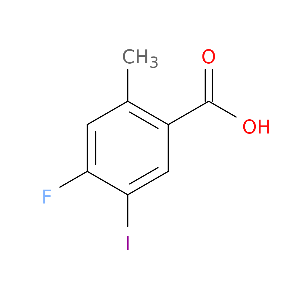4-Fluoro-5-iodo-2-methylbenzoic acid