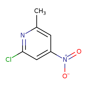 2-chloro-6-methyl-4-nitro-pyridine