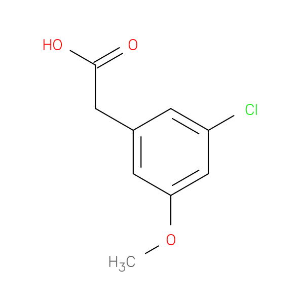 2-(3-Chloro-5-methoxyphenyl)acetic acid