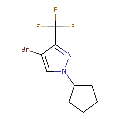4-Bromo-1-cyclopentyl-3-trifluoromethyl-1H-pyrazole