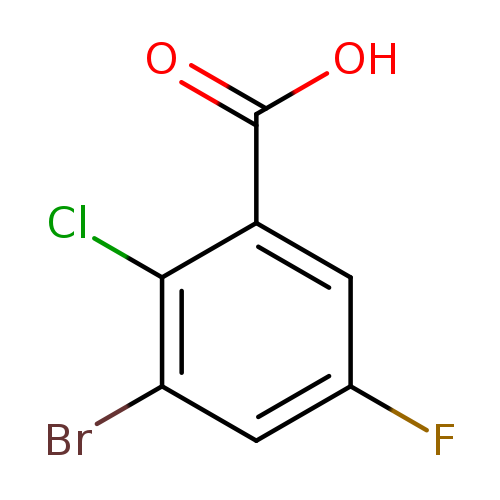 3-bromo-2-chloro-5-fluorobenzoic acid