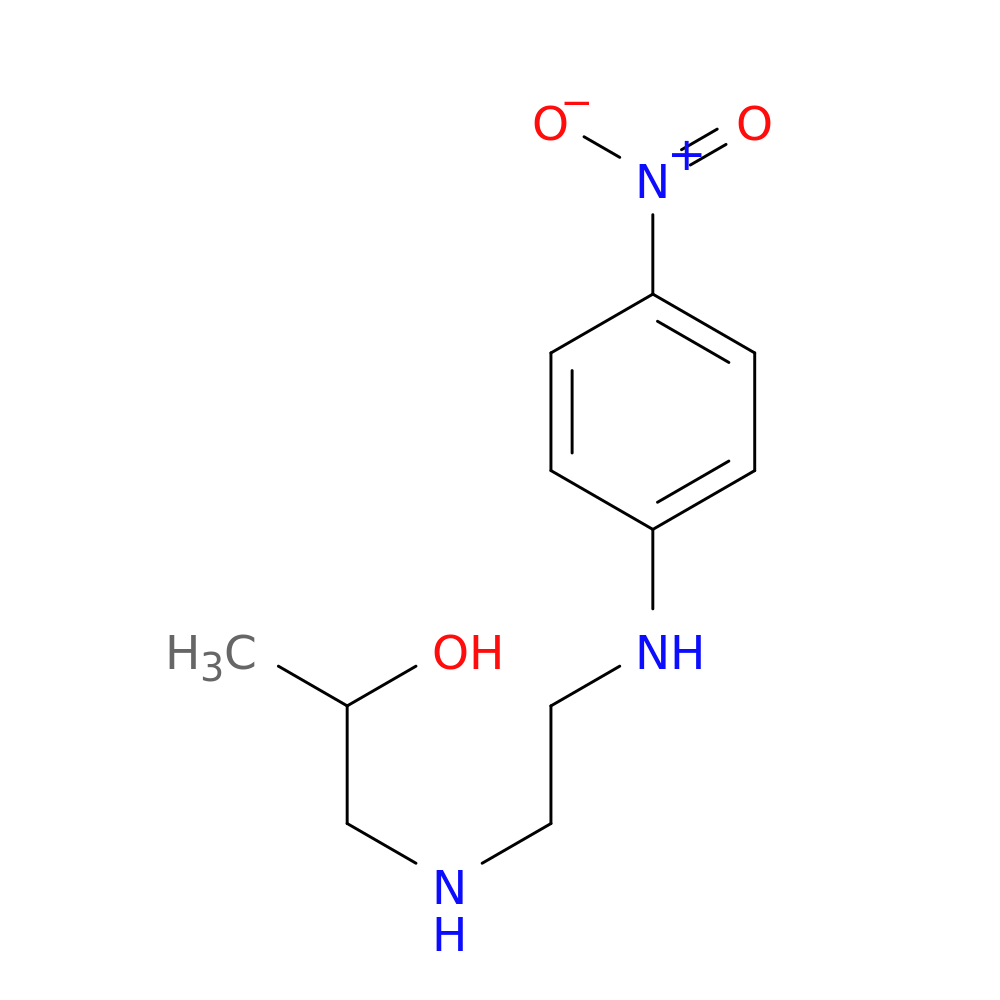 1-((2-[(4-Nitrophenyl)amino]ethyl)amino)propan-2-ol