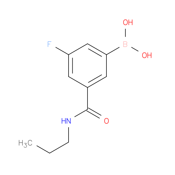 B-[3-Fluoro-5-[(propylamino)carbonyl]phenyl]boronic acid