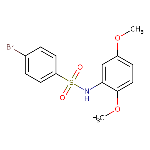 4-Bromo-n-(2,5-dimethoxy-phenyl)-benzenesulfonamide